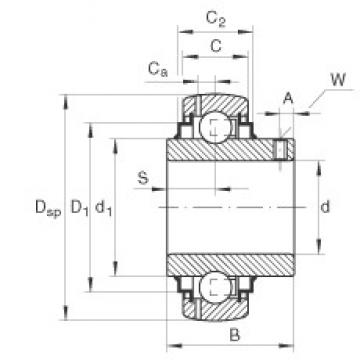 INA GY1014-KRR-B-AS2/V deep groove ball bearings