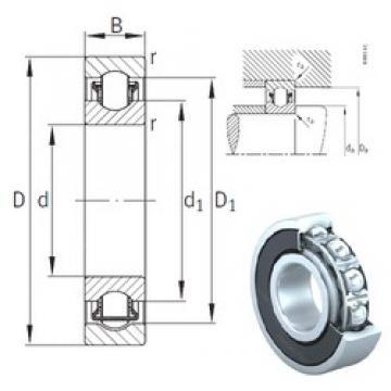 INA BXRE212-2RSR needle roller bearings