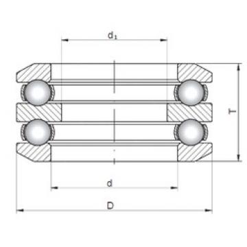 ISO 54420 thrust ball bearings