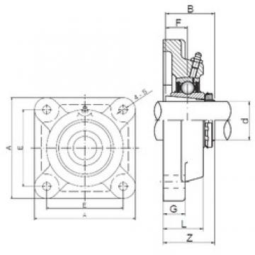 ISO UKF213 bearing units