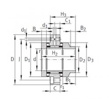 INA ZARF45105-L-TV complex bearings