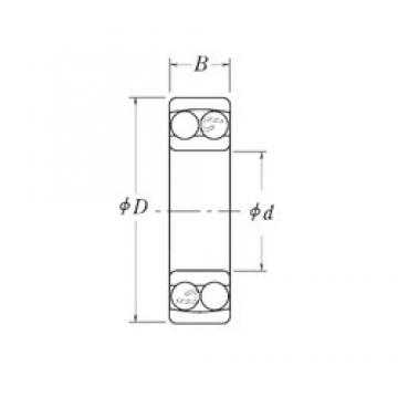 RHP NLJ3.1/4 self aligning ball bearings