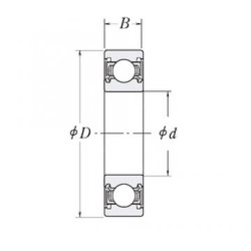 RHP LJ1.1/4-2RS deep groove ball bearings