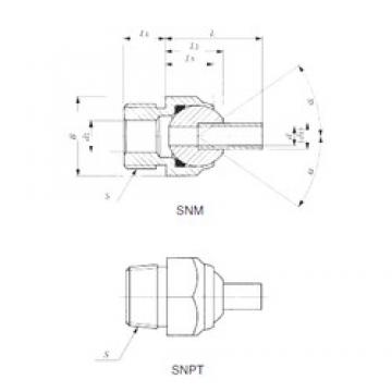 IKO SNM 20-30 plain bearings
