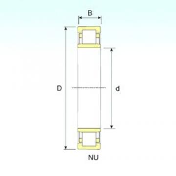 ISB NU 2314 cylindrical roller bearings