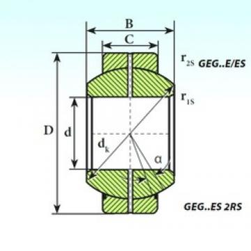 ISB GEG 180 ES plain bearings