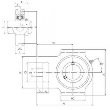 ISO UCT211 bearing units