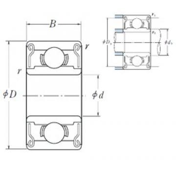 ISO 625ZZ deep groove ball bearings