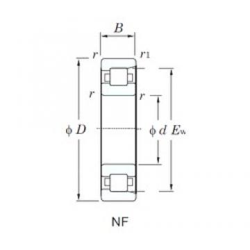KOYO NF230 cylindrical roller bearings