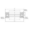 ISO 81104 thrust roller bearings #3 small image