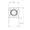 ISO 617/6 deep groove ball bearings #3 small image