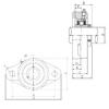ISO UCFL306 bearing units #3 small image