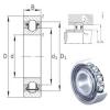 INA BXRE007 needle roller bearings