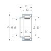 INA F-89754.2 cylindrical roller bearings #3 small image