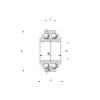 NACHI 35BVV07-2 angular contact ball bearings #3 small image