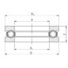 ISO 51105 thrust ball bearings #3 small image