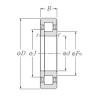 CYSD NUP207E cylindrical roller bearings #2 small image