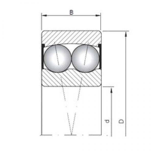 ISO 2207-2RS self aligning ball bearings #3 image
