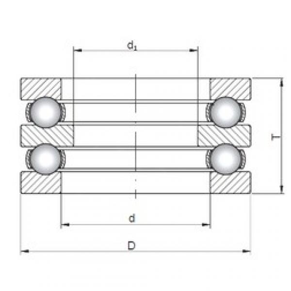 ISO 52211 thrust ball bearings #3 image