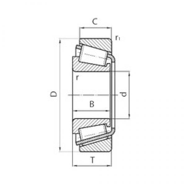 CYSD 32005 tapered roller bearings #2 image