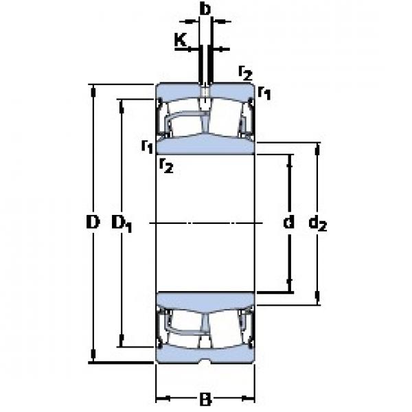 SKF BS2-2208-2RS/VT143 spherical roller bearings #2 image