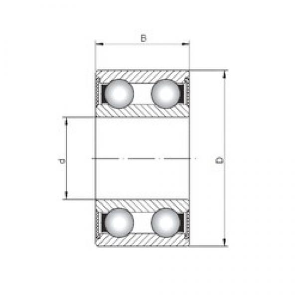 ISO 4308-2RS deep groove ball bearings #3 image