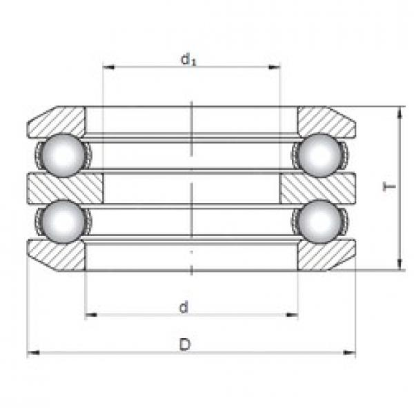 ISO 54214 thrust ball bearings #3 image