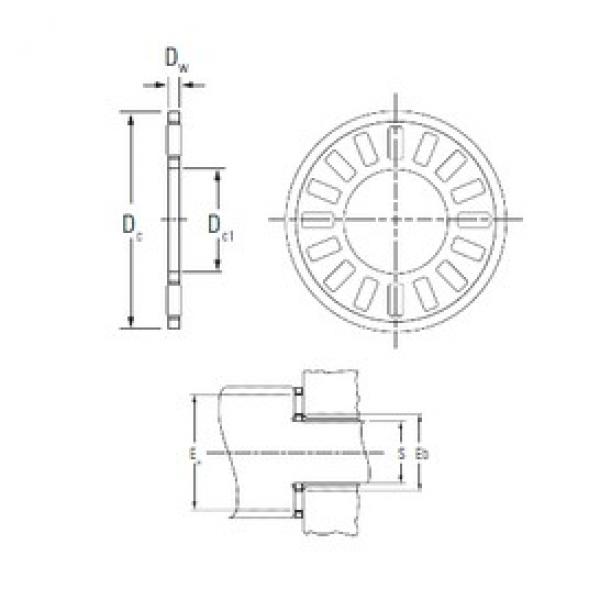 KOYO NTA-4860 needle roller bearings #2 image