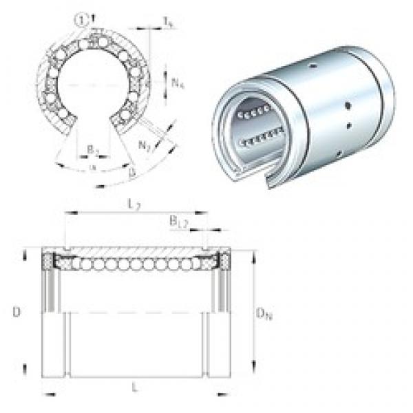 INA KBO30-PP-AS linear bearings #3 image