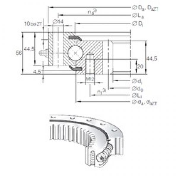 INA VSI 20 0944 N thrust ball bearings #3 image
