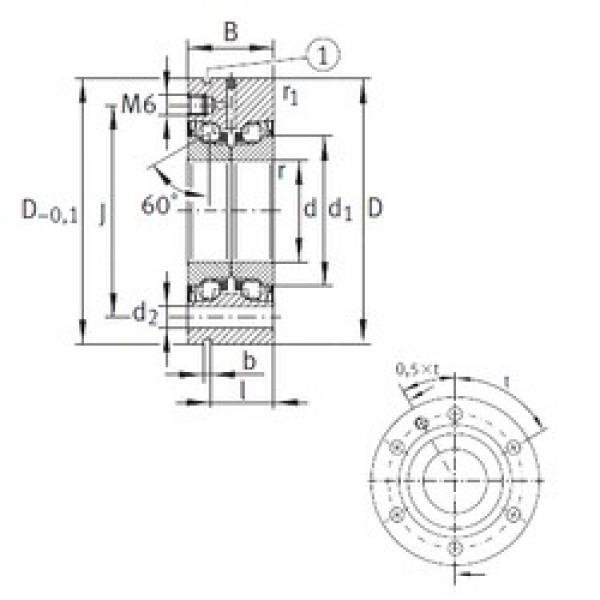 INA ZKLF1560-2RS-PE thrust ball bearings #3 image