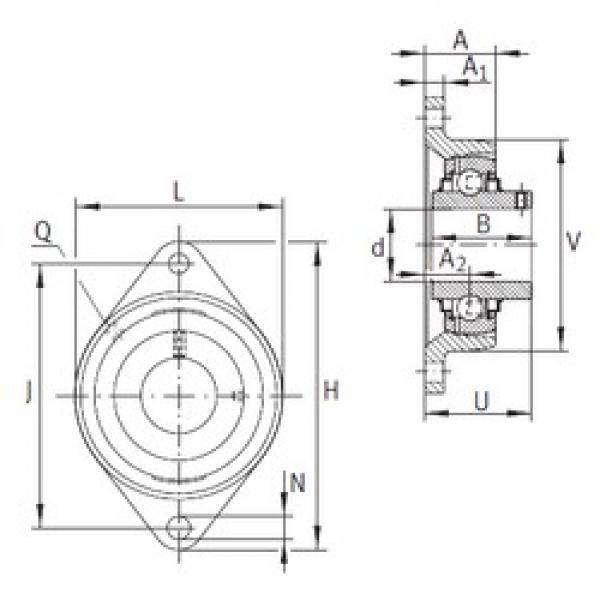 INA RCJTY40-JIS bearing units #3 image