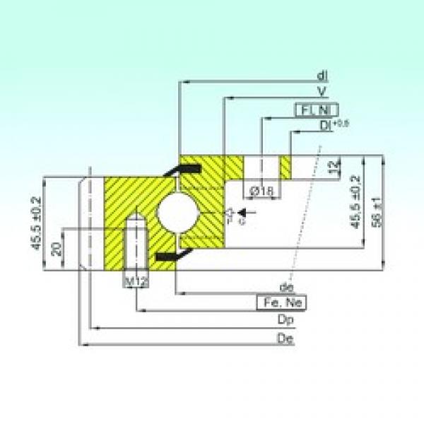 ISB EBL.20.0414.200-1STPN thrust ball bearings #3 image