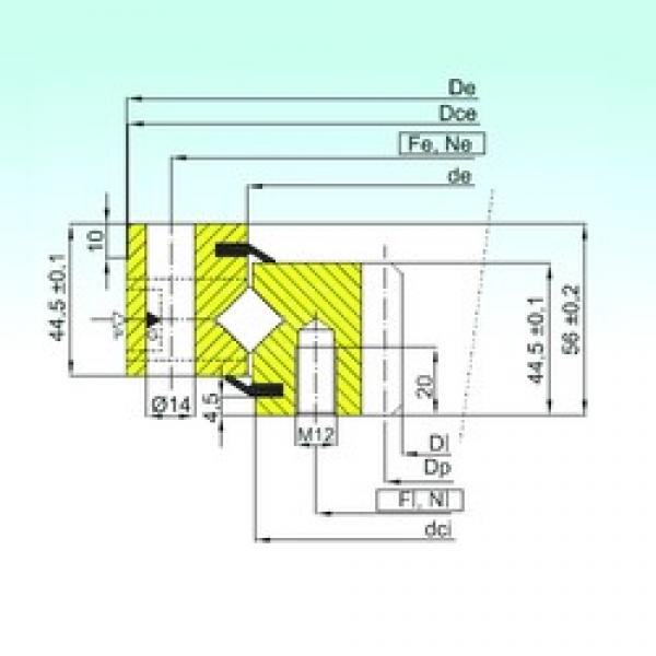 ISB ZR1.14.0944.200-1SPTN thrust roller bearings #3 image