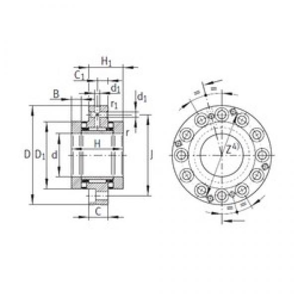INA ZARF65155-TV complex bearings #3 image