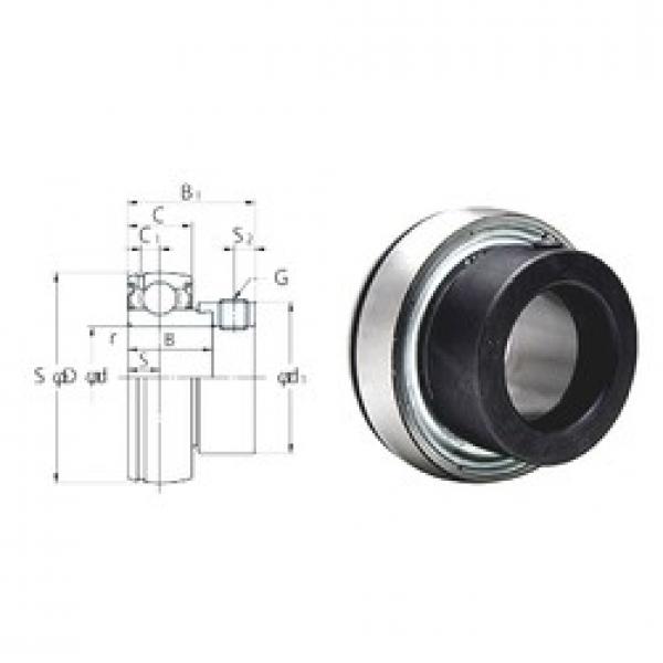 FYH SA201F deep groove ball bearings #3 image