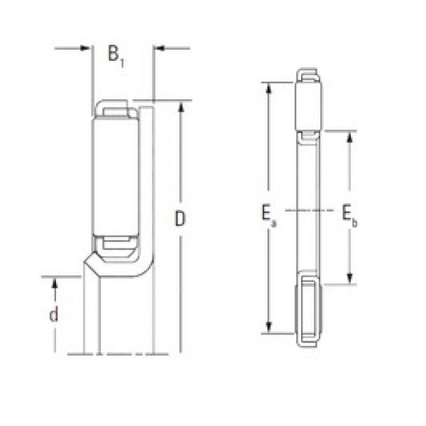 KOYO FNTF-1530 needle roller bearings #2 image