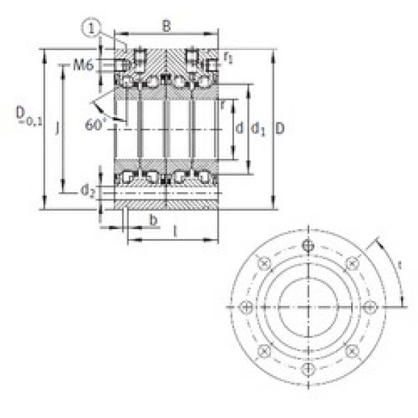 INA ZKLF40100-2RS-2AP thrust ball bearings #3 image