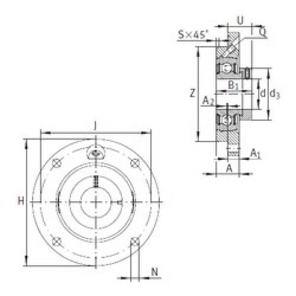 INA PME30-N bearing units #3 image