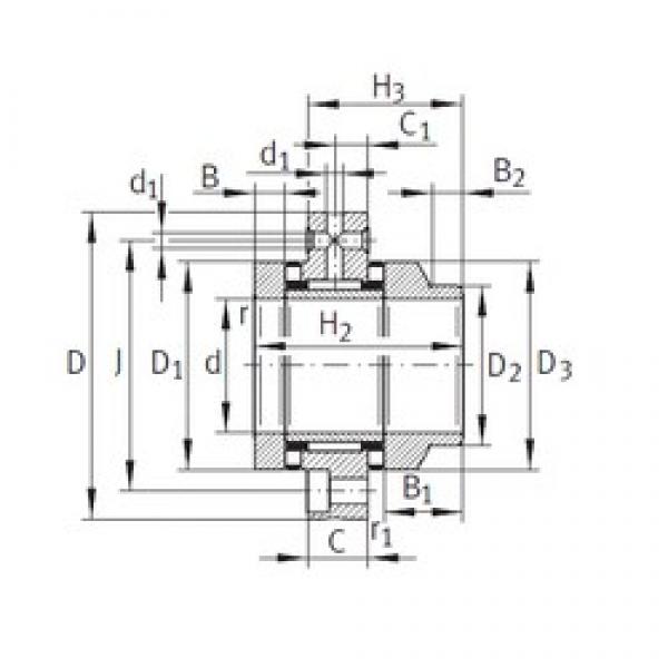 INA ZARF2575-L-TV complex bearings #3 image