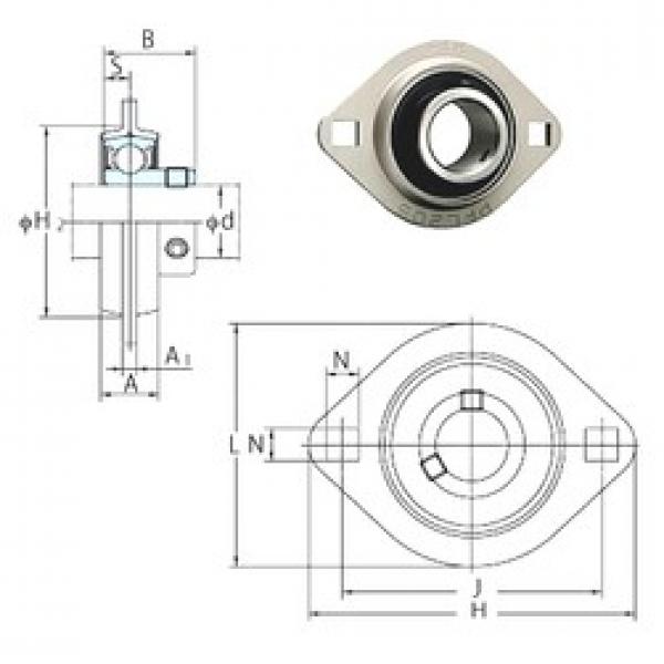 FYH SBPFL201 bearing units #3 image