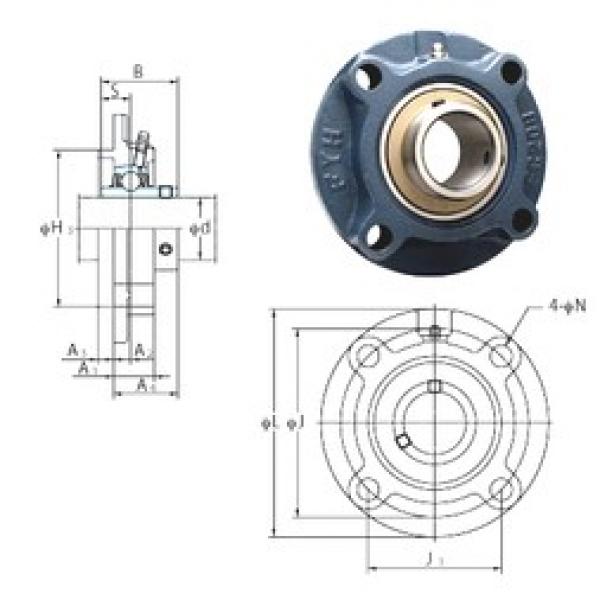 FYH UCFCX05-16E bearing units #3 image