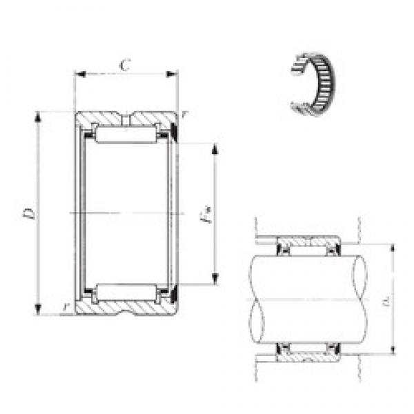 IKO BR 101816 U needle roller bearings #3 image