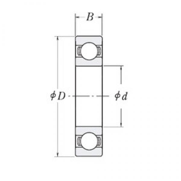 RHP KLNJ1.3/8 deep groove ball bearings #3 image