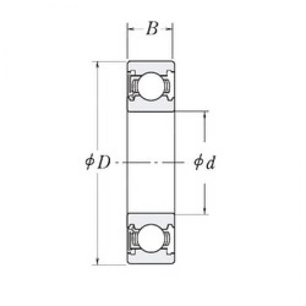 RHP LJ1.1/2-RS deep groove ball bearings #3 image