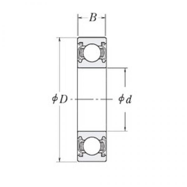 RHP LJ1.1/4-2Z deep groove ball bearings #3 image