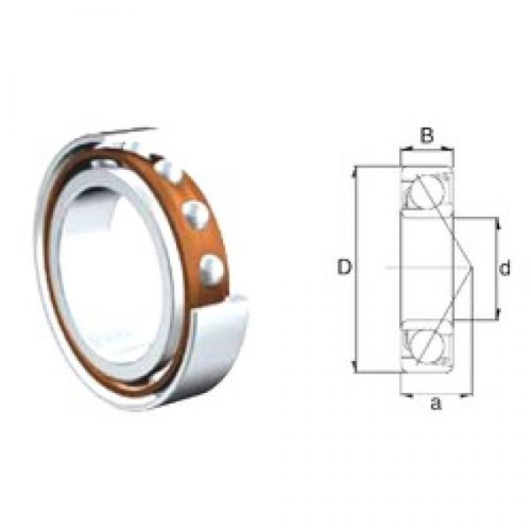 ZEN 7301B angular contact ball bearings #2 image