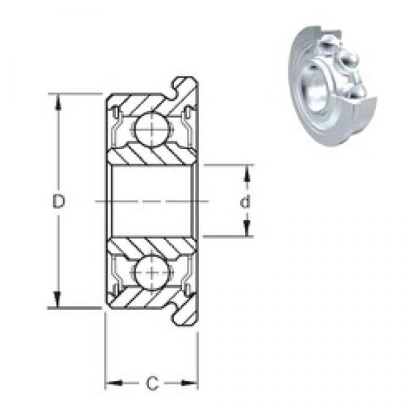 ZEN SFR1810-2Z deep groove ball bearings #2 image