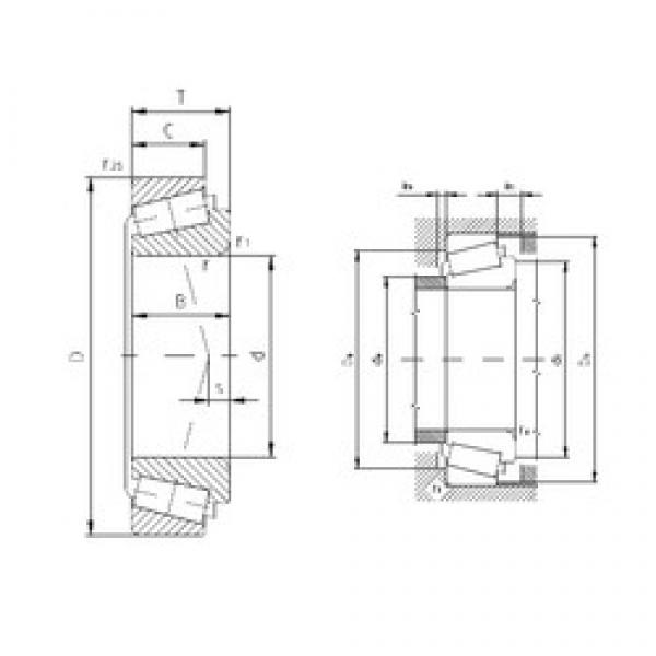 ZVL K-65225/K-65500 tapered roller bearings #3 image