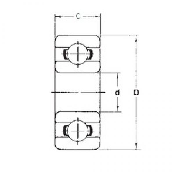 FBJ MR104ZZ deep groove ball bearings #2 image